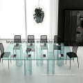 Low-E Clear Tempered Glass Table (LWY-TG34)